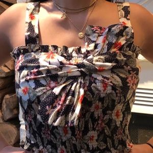 Rebecca Taylor floral crop top NEVER WORN